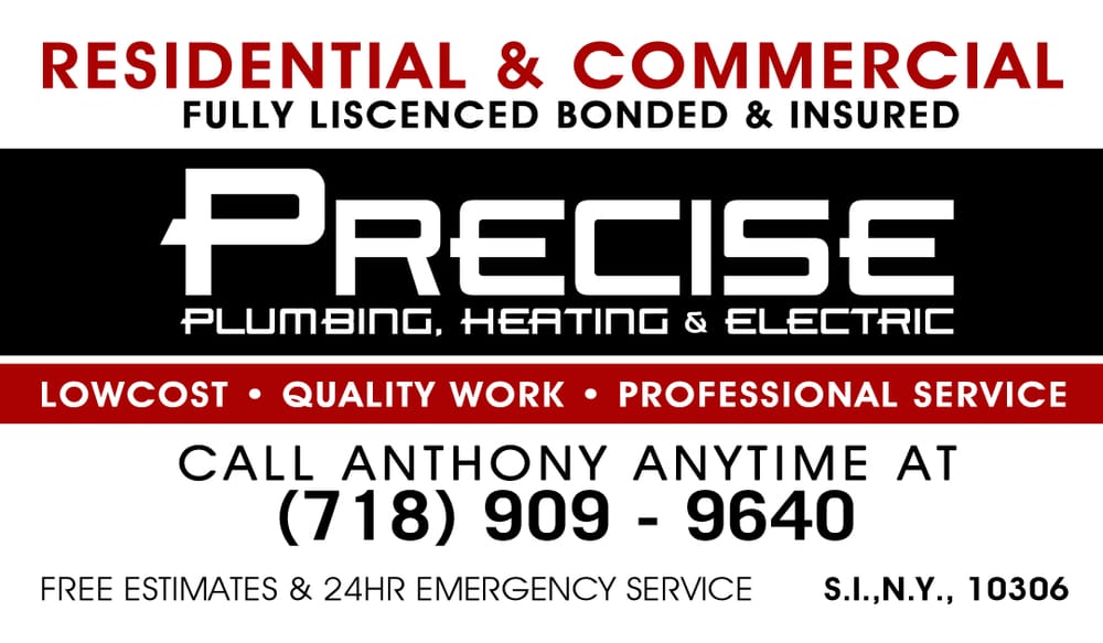 Slide of Precise Plumbing & Heating