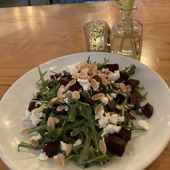 Avenue N - Beets and Arugula salad with chopped walnuts - New American Near Me - Rumford, Rhode Island
