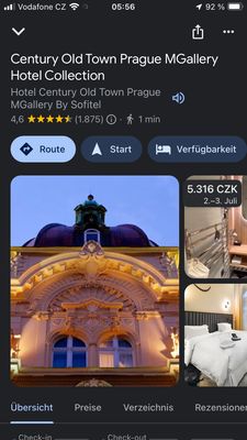 Century Old Town Prague MGallery Hotel Collection by null