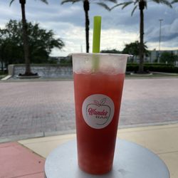 WunderBar - Raspberry green tea with lychee popping pearls