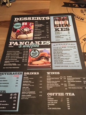 Menu photo 1 The Embers Villa Urquiza, C