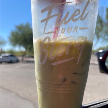 Black Rock Coffee Bar - Matcha Latte ... too sweet - Coffee & Tea Near Me - Phoenix, Arizona