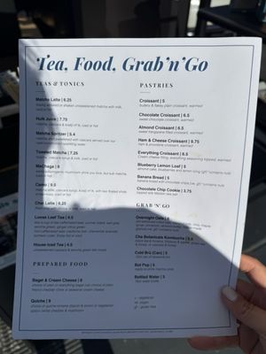 Menu photo 5 MoonGoat Coffee Roasters Laguna Beach, CA