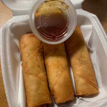 Katii Thai food - Fried banana (-1 piece because we already ate it lol) - Food Trucks Near Me - San Antonio, Texas
