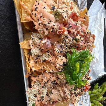 Seasurf Fish - Famous poke nachos - Seafood Near Me - San Clemente, California