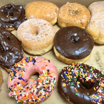 TK Donuts - Various donuts (chocolate buttermilk, cake, jelly, sugar, etc.). - Donuts Near Me - San Diego, California TK Donuts - Various donuts (chocolate buttermilk, cake, jelly, sugar, etc.). - Donuts Near Me - San Diego, California