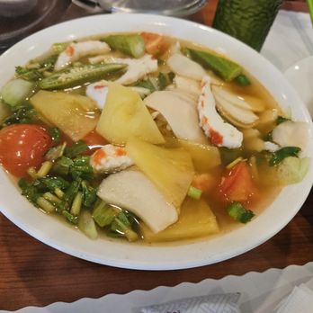 Hoa Sen - Canh chua hải sản (seafood sweet and salty soup) - Vegetarian Near Me - Garden Grove, California Hoa Sen - Canh chua hải sản (seafood sweet and salty soup) - Vegetarian Near Me - Garden Grove, California