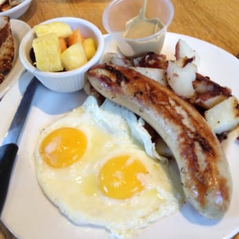 Shoop's - 2 eggs with weisswurst! - Delis Near Me - Santa Monica, California Shoop's - 2 eggs with weisswurst! - Delis Near Me - Santa Monica, California