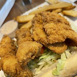 Mondo - Fish po-boy...delicious!!