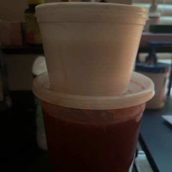 Soccer Taco - This is the salsa and queso, nothing wrong other than both are a large and one is literally tiny... - Mexican Near Me - Knoxville, Tennessee Soccer Taco - This is the salsa and queso, nothing wrong other than both are a large and one is literally tiny... - Mexican Near Me - Knoxville, Tennessee