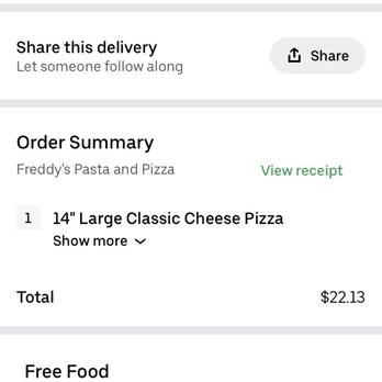 Freddy's Pasta And Pizza - Pizza Near Me - Gaithersburg, Maryland