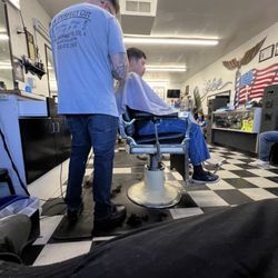 A + Perfect Cut - Bryan getting his cut.