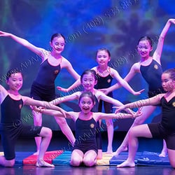 Achieve Dance Arts Academy - Exciting Tumbling, ADAA 2014 showcase in Evergreen, San Jose.