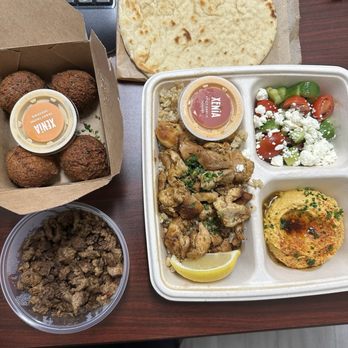 XENiA Mediterranean Kitchen - a variety of food items - Mediterranean Near Me - Los Angeles, California XENiA Mediterranean Kitchen - a variety of food items - Mediterranean Near Me - Los Angeles, California