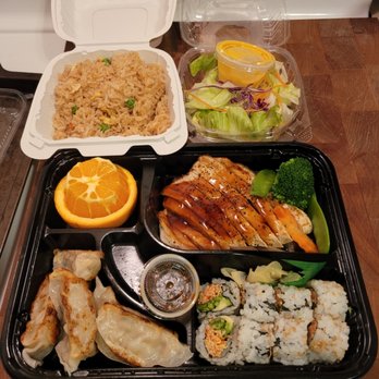 Yamasho Sushi Steakhouse - Chicken Bento Box, Gyoza, Fried Rice - $25.00 - Japanese Near Me - Syracuse, New York