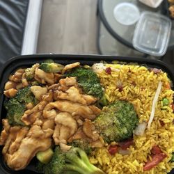 Number One Chinese - Chicken and broccoli