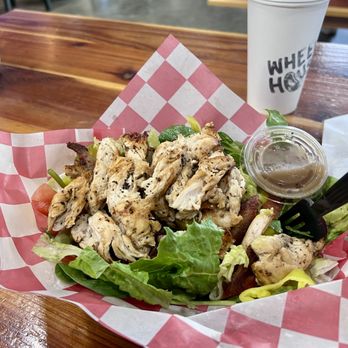 Valentino's - Grilled Chicken Salad with Balsamic Vinegar. - Burgers Near Me - Grants Pass, Oregon