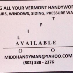MiddHandyman - Business card with logo