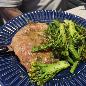 Nado Republic - Veal Saltimbocca, broccolini. - Wine Bars Near Me - Coronado, California