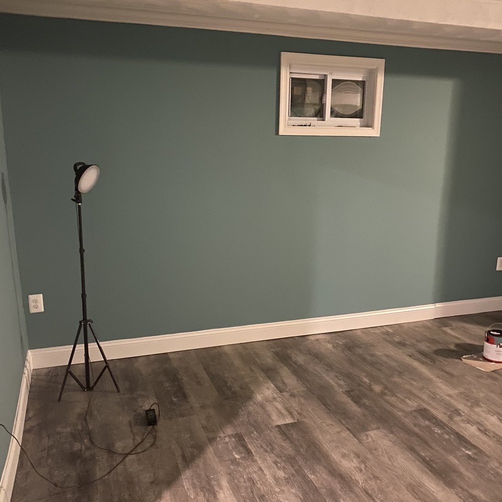 Jcm Contractor - Corner of rec room. - General Contractors Near Me