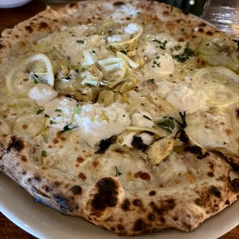 Via Pizza Napoletana - Lemon artichoke pizza - Italian Near Me - Appleton, Wisconsin Via Pizza Napoletana - Lemon artichoke pizza - Italian Near Me - Appleton, Wisconsin