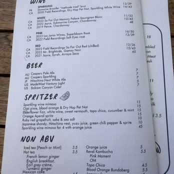 Frontside Cafe - Menu - Coffee & Tea Near Me - Ventura, California