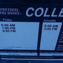 Collection Times Collection Times
