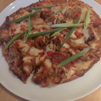 BB's - Jambalaya Pizza was delicious and has so much flavor! - New American Near Me - Jacksonville, Florida