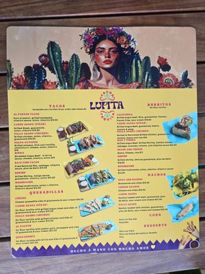 Menu photo 2 Lupita Miami, FL Menu photo 2 Lupita Miami, FL