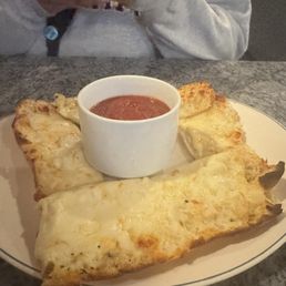 Cheesy garlic bread