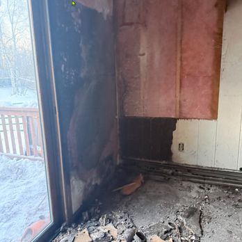 Anchorage Home Buyers - Some of the fire damage - Real Estate Services Near Me - Anchorage, Alaska