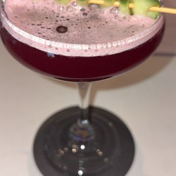 Local Table - Garden Oaks/Oak Forest - blueberry cucumber martini - Desserts Near Me - Houston, Texas