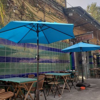 FOB Kitchen - Outside patio next to the parking lot - Filipino Near Me - Oakland, California FOB Kitchen - Outside patio next to the parking lot - Filipino Near Me - Oakland, California