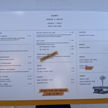 Stumpy Burger & Coffee - Menu Sept 2026 - Burgers Near Me - Los Angeles, California Stumpy Burger & Coffee - Menu Sept 2026 - Burgers Near Me - Los Angeles, California