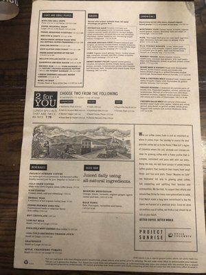 Menu photo 6 First Watch Richardson, TX