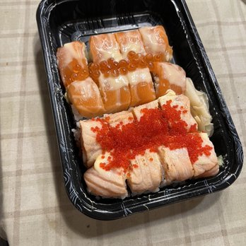 Hakata Ramen & Sushi - Torched Salmon Roll - Sushi Bars Near Me - Waltham, Massachusetts Hakata Ramen & Sushi - Torched Salmon Roll - Sushi Bars Near Me - Waltham, Massachusetts