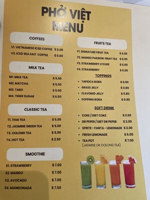 Menu photo 6 Pho Viet Manhattan, KS Menu photo 6 Pho Viet Manhattan, KS