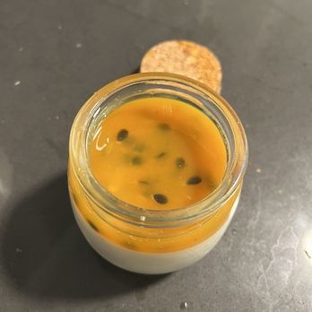 Cannelle LIC - Vanilla Panna Cotta w/ Passionfruit - Bakeries Near Me - Long Island City, New York