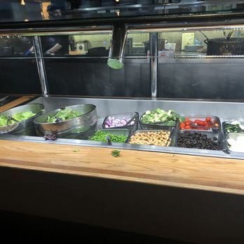 Cedars Floating Restaurant - First half of the salad bar - Seafood Near Me - Coeur D'alene, Idaho