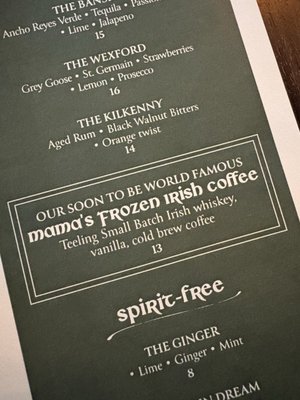 Menu photo 2 The Leinster | Irish Pub Miami, FL