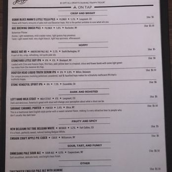 Joey's - Updated Beer Menu - Pubs Near Me - Rochester, New York