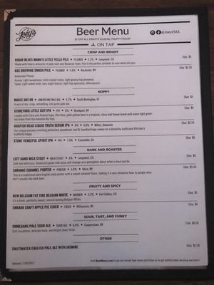 Menu photo 1 Joey's Rochester, NY