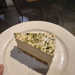 Pistachio cheesecake-perfection
