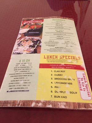 Menu photo 3 Clay Pot Restaurant Waco, TX
