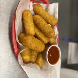 Johnson’s Country Store & Cafe - Mozzarella sticks with marinara sauce!