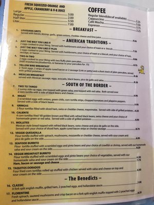 Menu photo 5 Yellow Bird Cafe Hammond, LA