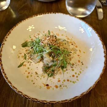 The Archer - Scallop Crudo - American Near Me - Charleston, South Carolina