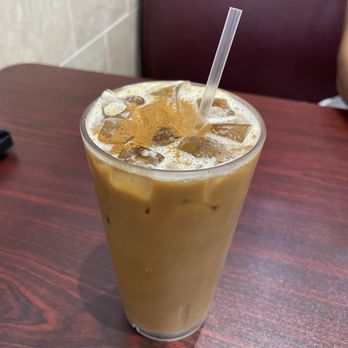 Cafe Latino - Horchata iced Horchata Latte 20oz - Coffee & Tea Near Me - Clarksville, Tennessee