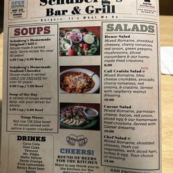 Schuberg's Bar & Grill - Menu - American Near Me - Big Rapids, Michigan Schuberg's Bar & Grill - Menu - American Near Me - Big Rapids, Michigan