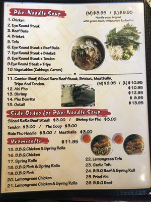 Menu photo 8 Saito & Pho II Waianae, HI